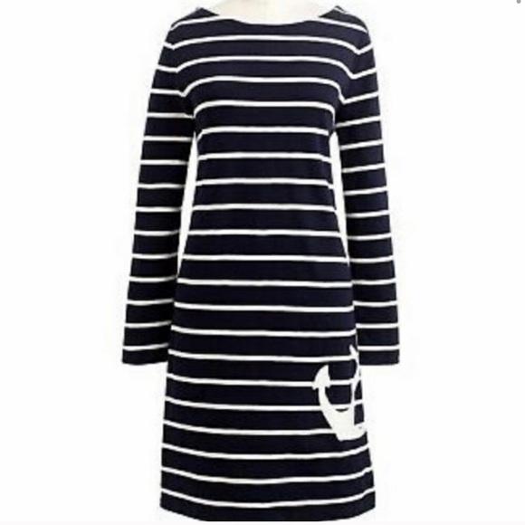 J. Crew Maritime Stripe Anchor Dress - Picture 4 of 15